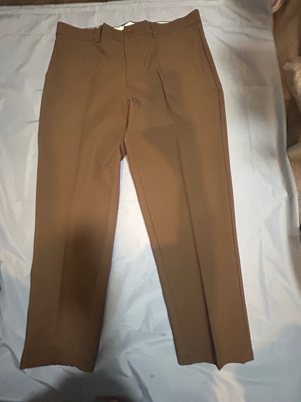 Classic Men's Brown Dress Pants